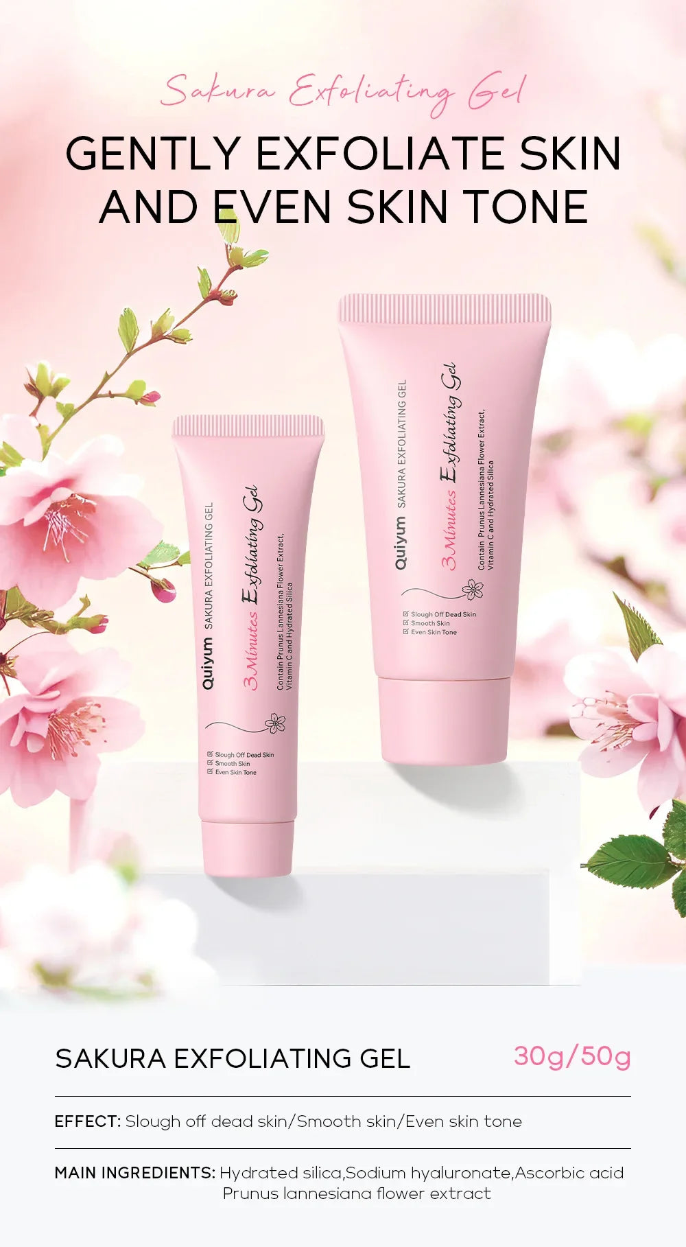 Gel Exfoliant Sakura