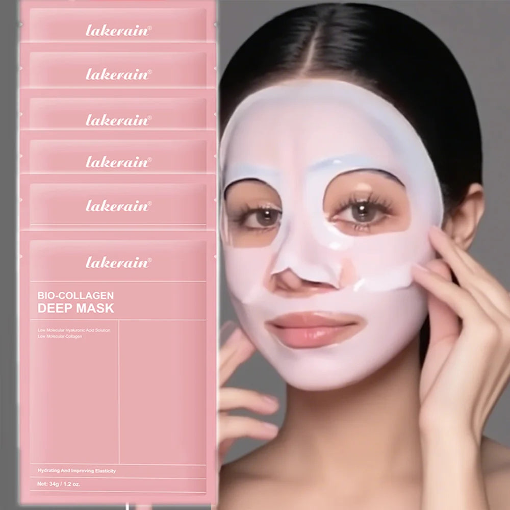Masque Hydrogel Bio-Collagène – Hydratation Profonde & Raffermissement