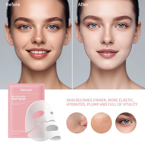 Masque Hydrogel Bio-Collagène – Hydratation Profonde & Raffermissement